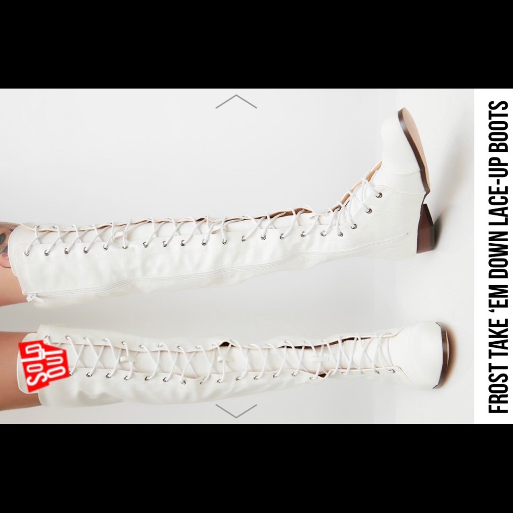 Chase +Chloe Maggy-5 White Boots